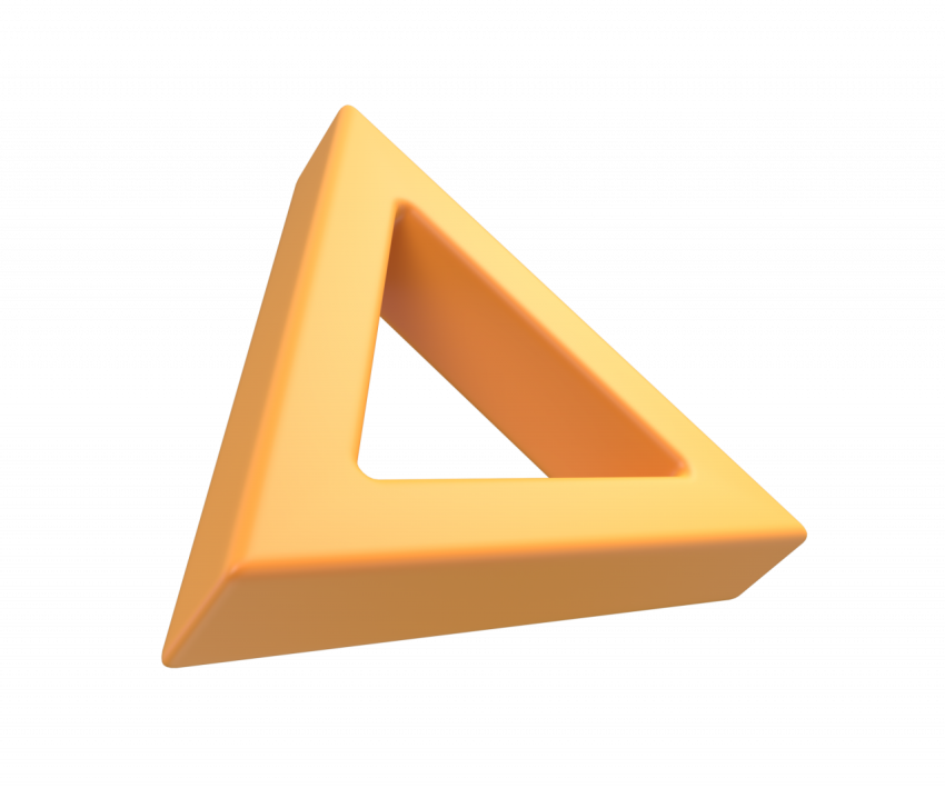 Triangle - 3D image