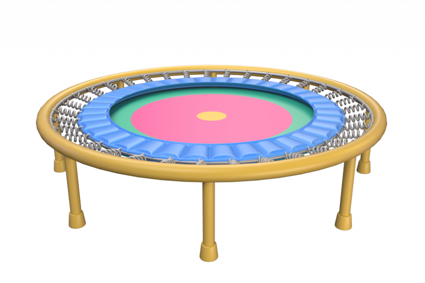 Trampoline - 3D image