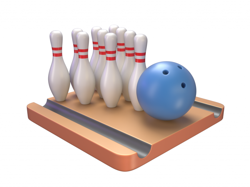 Bowling - 3D image